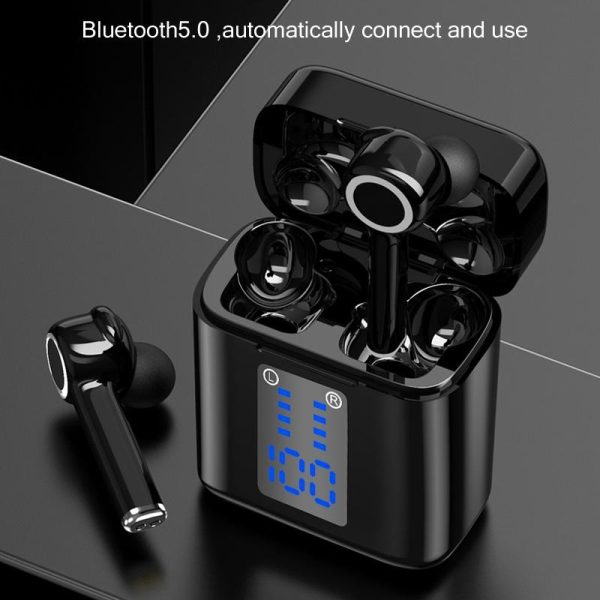 5d Stereo t & g Tg905 Tws Bluetooth Earphones with Led Display & Charging Box - Image 6