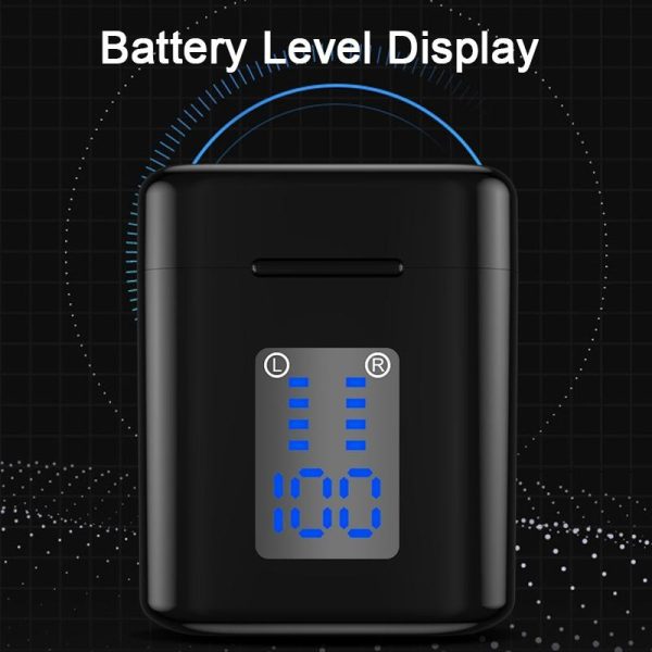 5d Stereo t & g Tg905 Tws Bluetooth Earphones with Led Display & Charging Box - Image 9
