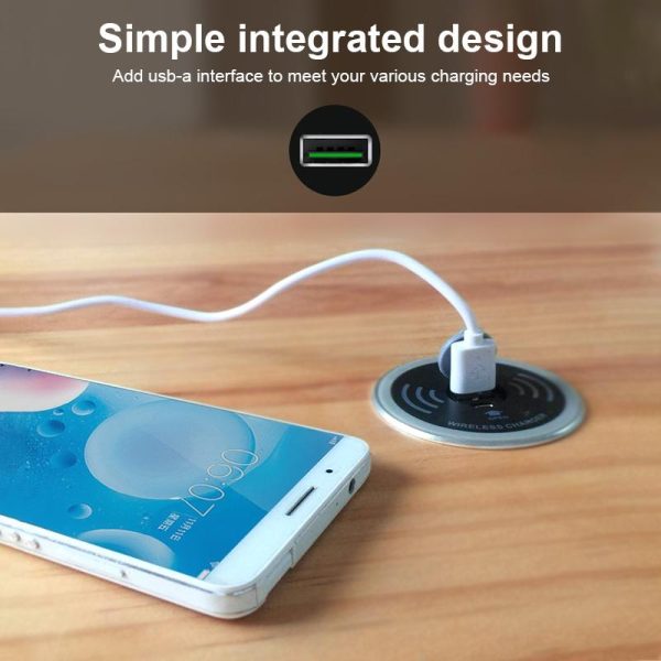 Wireless Charger With Pd+Usb Interface 1.2M Cable - Image 4