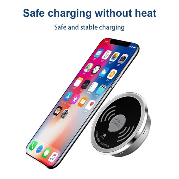 Wireless Charger With Pd+Usb Interface 1.2M Cable - Image 12