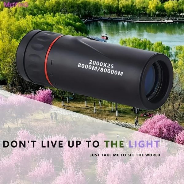 High Power 12X Hd Monocular Telescope - 2000X25 3.6 Inch - Image 5