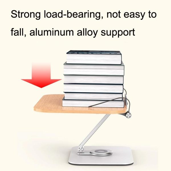360-degree Rotating Desktop Bookshelf for Tablets - Image 5