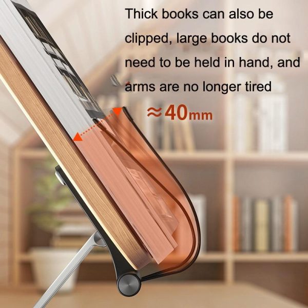 360-degree Rotating Desktop Bookshelf for Tablets - Image 6