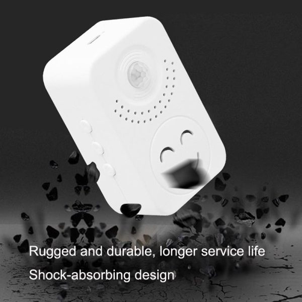 Entrance Voice Broadcaster - Small Horn Sensor For Doorbell Use - Rechargeable Square - Image 10