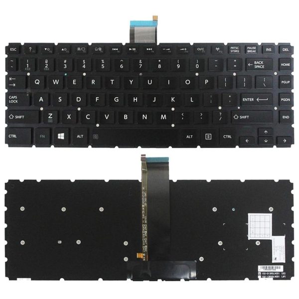 Toshiba L40-b / L40d-b / L45-b us Laptop Backlight Keyboard - Image 2