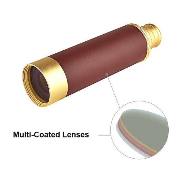 High Power Pirate Monocular Telescope - 25X32 Pocket Size - Image 5