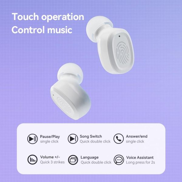 Black Wireless Earphones with Charging Case - Image 6