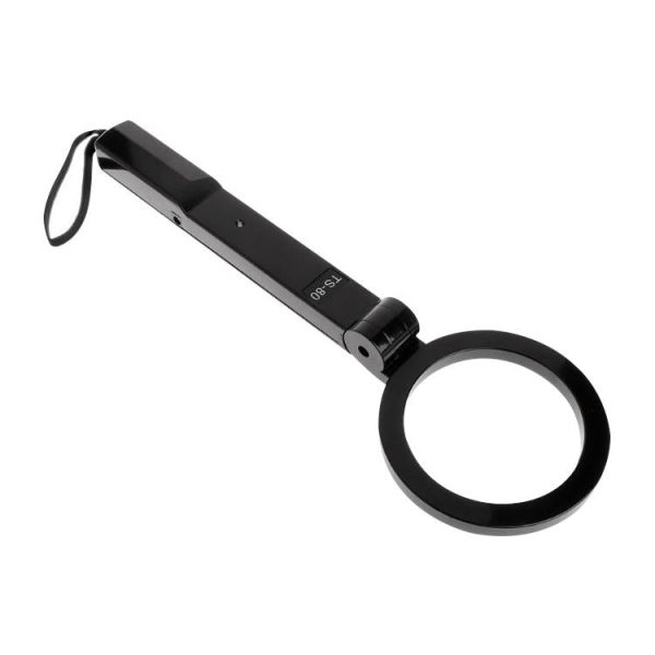 Portable Hand-held Metal Detector - Folding Black - Image 3