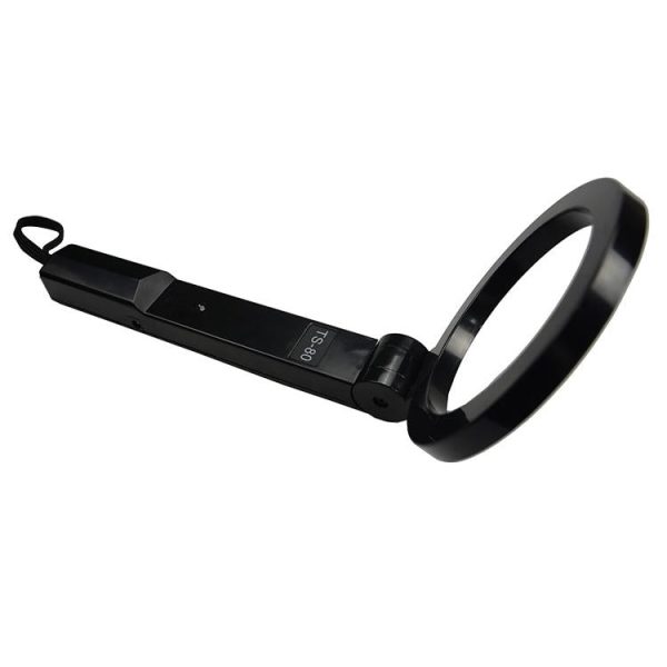 Portable Hand-held Metal Detector - Folding Black - Image 4