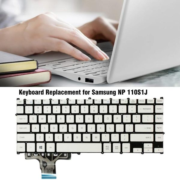 Samsung English Enter Key Laptop Keyboard for Np 110s1j - Image 7