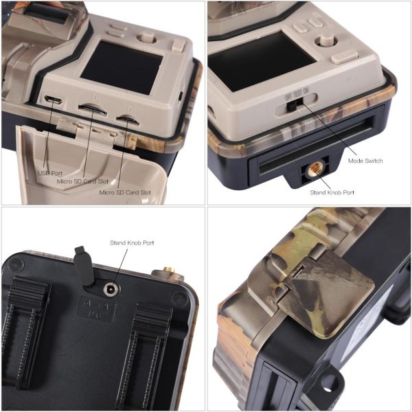 20Mp 2K Wildlife Hunting Trail Camera With Night Vision And 4G Cellular Surveillance - Image 7