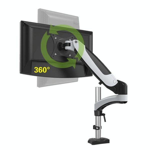 Adjustable Desktop Monitor Stand - Rotating - Image 6