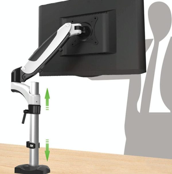 Adjustable Desktop Monitor Stand - Rotating - Image 8