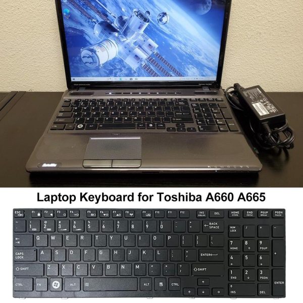 Frame Laptop Keyboard - no Code - For Toshiba L840 / L800 - Image 7