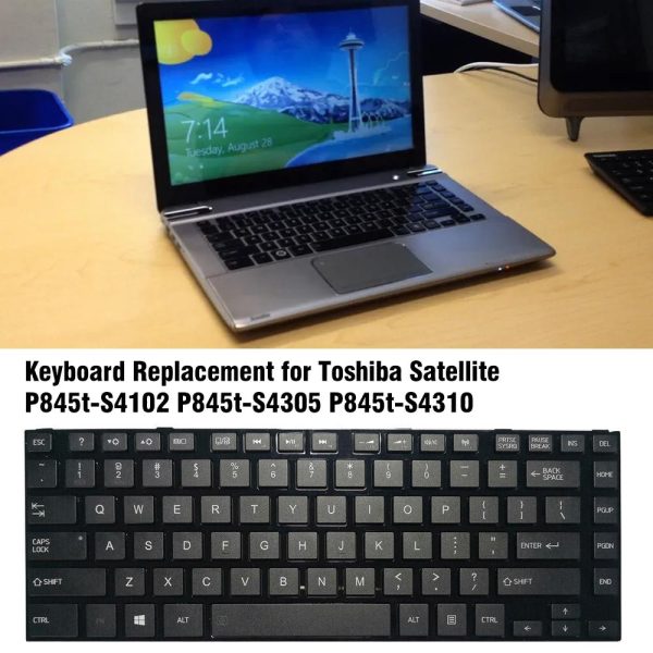 Frame Laptop Keyboard - no Code - For Toshiba L840 / L800 - Image 12