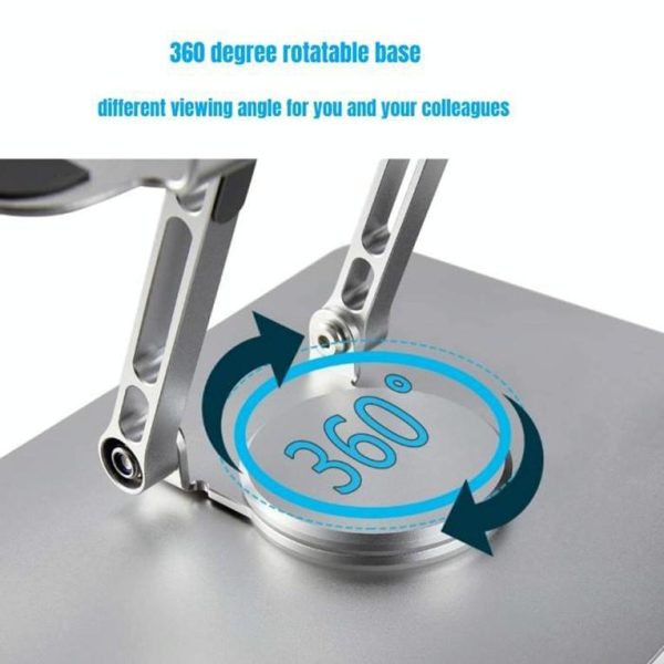 Foldable Rotating Laptop Cooling Stand - Multifunctional - Image 7