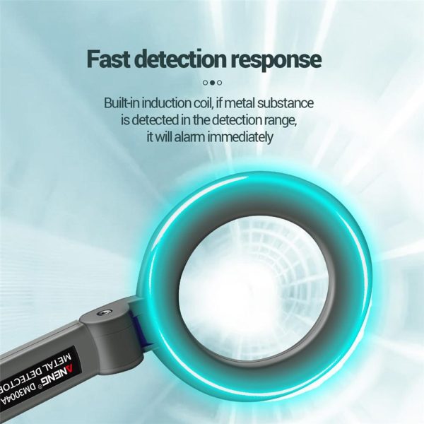 High-precision Handheld Metal Detector for Airport Scanning - Image 5