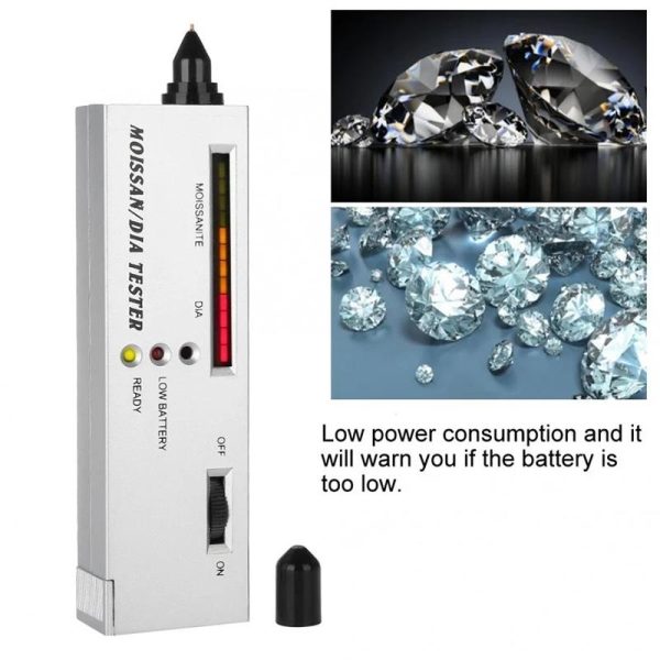 Silver Portable Moissanite / Diamond Tester - 9v Battery - Image 8
