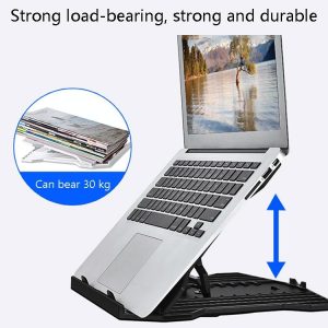 Adjustable Laptop Stand - Portable Support Base - Image 7