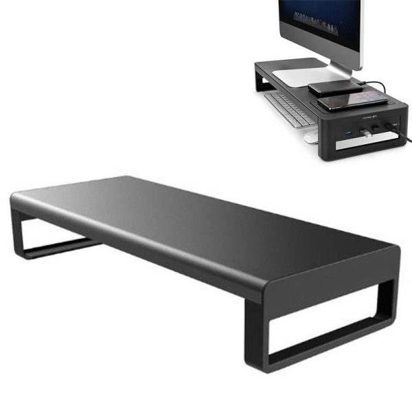 Vaydeer Desktop Monitor Stand with Increased Storage Capacity - Image 2