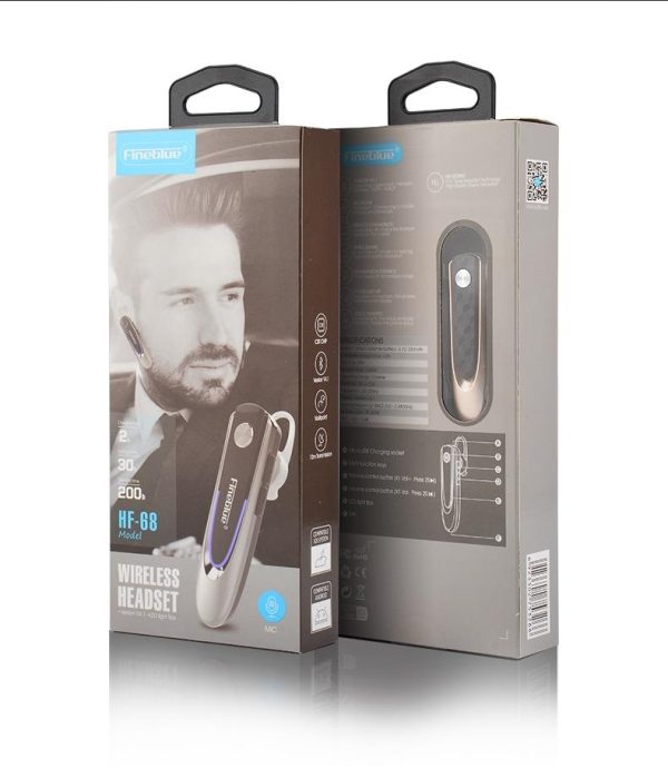 Wireless Bluetooth Earbud for Hands-free Calls and Music - Large Battery - Black - Image 8