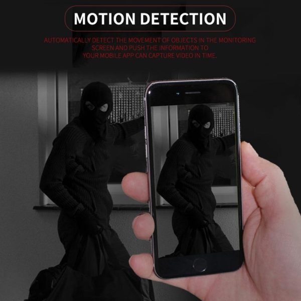 1080P Hd Wifi Mini Security Camera With Wide Angle Motion Detection Night Vision & Tf Card Support - Image 12