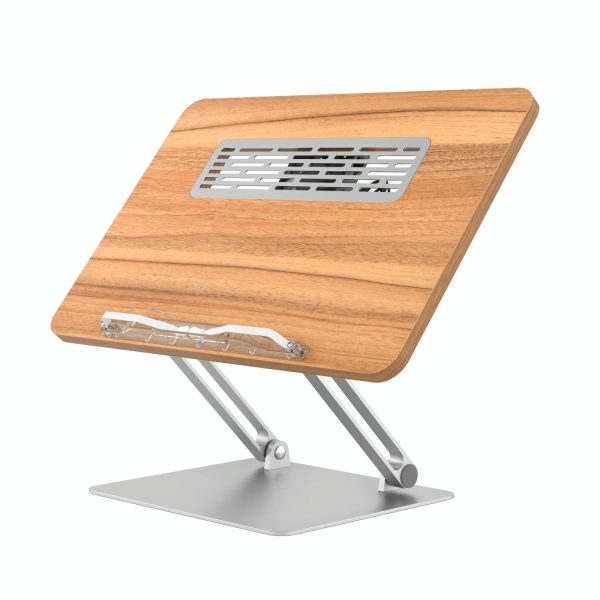 Adjustable Folding Laptop Stand with Cooling Fan - Portable Tablet Holder - Image 2