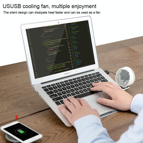 Aluminum Laptop Stand with Cooling - Image 7