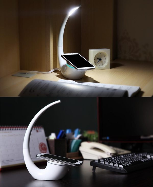 2 In 1 Wireless Charger & Led Light With Usb Port - Image 6