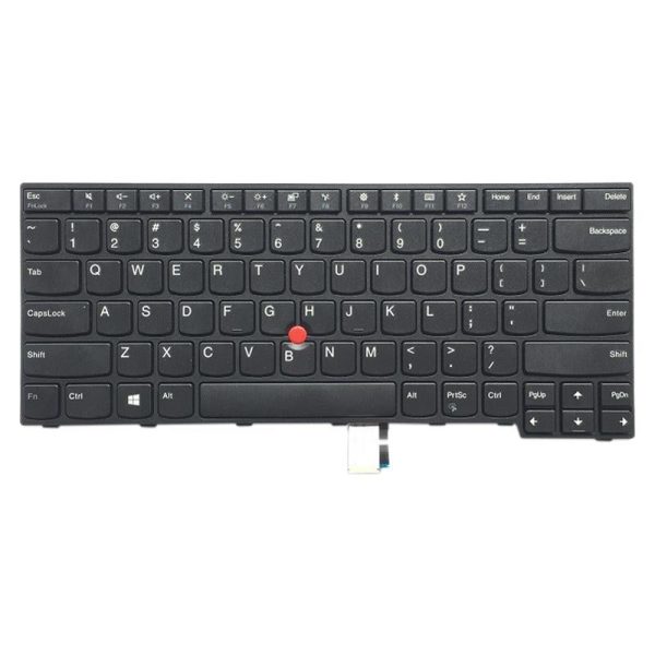 English Laptop Keyboard for Lenovo Thinkpad E470 / E475 with Pointing Sticks - Image 3