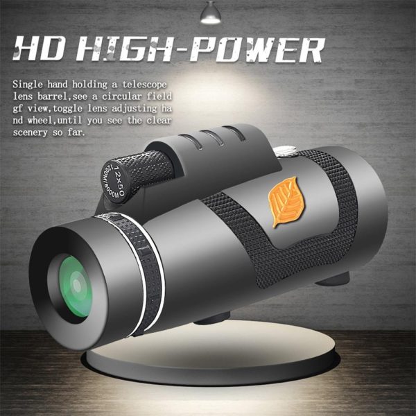 Professional Hd Monocular Night Vision Telescope - 12X50 - Image 5