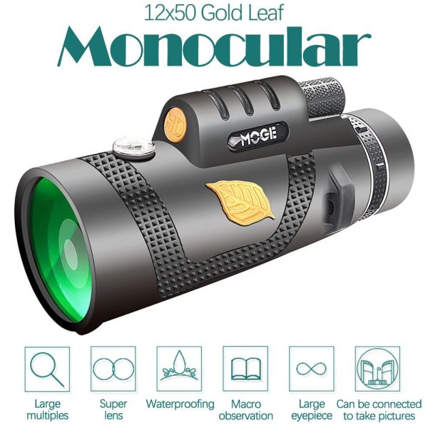 Professional Hd Monocular Night Vision Telescope - 12X50 - Image 7