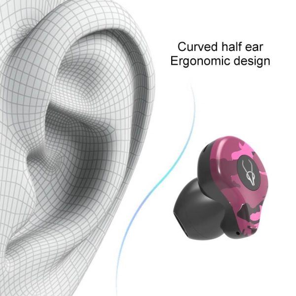 Waterproof Wireless Bluetooth Earphones with Charging Box - X12 Ultra- Sahara Camo - Image 5