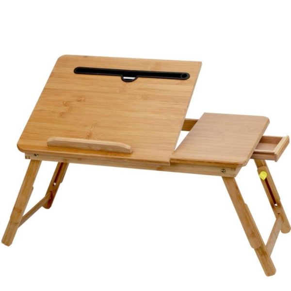 Foldable Laptop Desk for Bed - Lazy Computer Table - Image 2