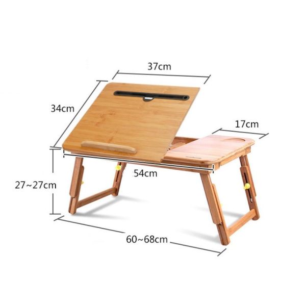 Foldable Laptop Desk for Bed - Lazy Computer Table - Image 3