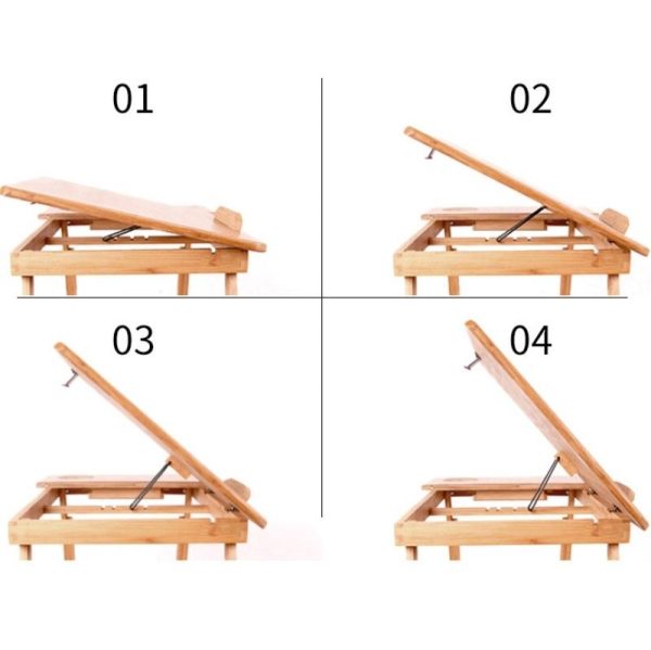Foldable Laptop Desk for Bed - Lazy Computer Table - Image 9