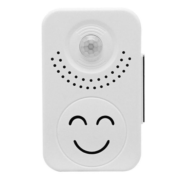 Entrance Voice Broadcaster - Small Horn Sensor For Doorbell Use - Battery Square - Image 2