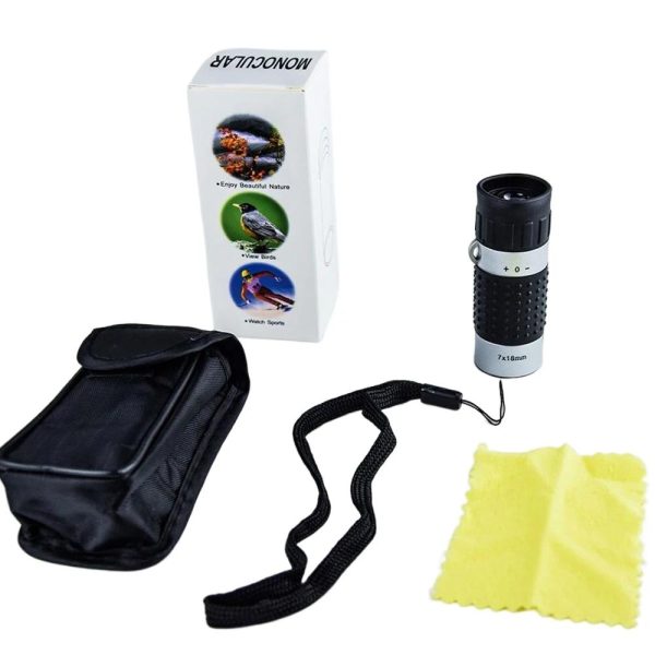 Compact 7X18 Monocular Telescope For Hunting Golf Hiking And Bird Watching - Rangefinders - Image 7