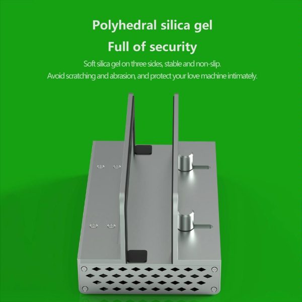 Vertical Laptop Docking Station with 4k / 60hz Type-c Hub - 11-In-1 With Lan - Image 13