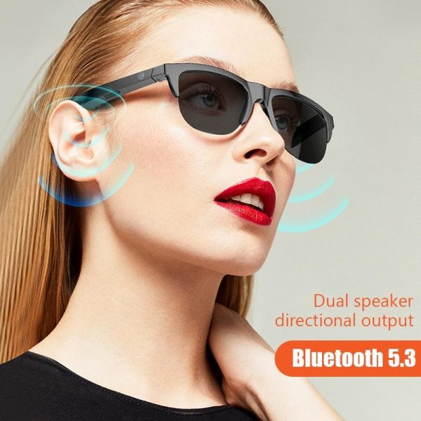 Bluetooth 5.3 Smart Sunglasses with Wireless Headset and Anti-glare Protection - Image 6