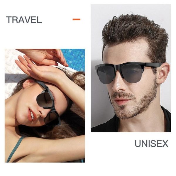 Bluetooth 5.3 Smart Sunglasses with Wireless Headset and Anti-glare Protection - Image 7
