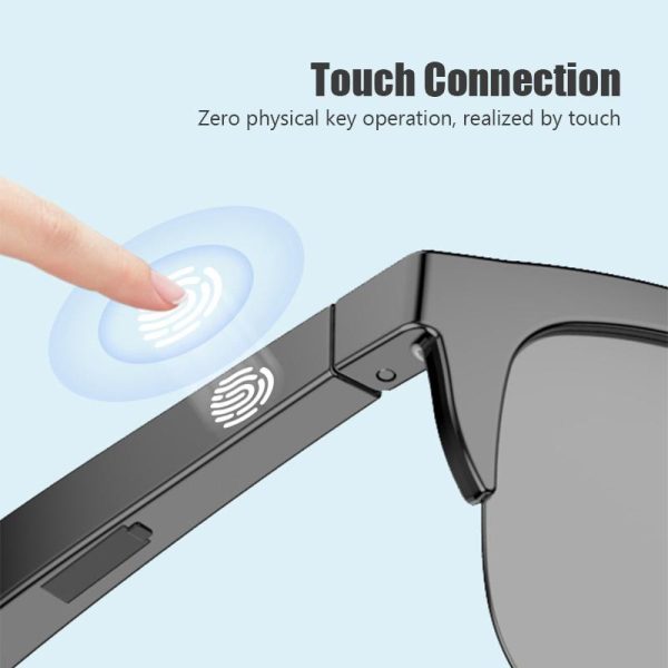Bluetooth 5.3 Smart Sunglasses with Wireless Headset and Anti-glare Protection - Image 13