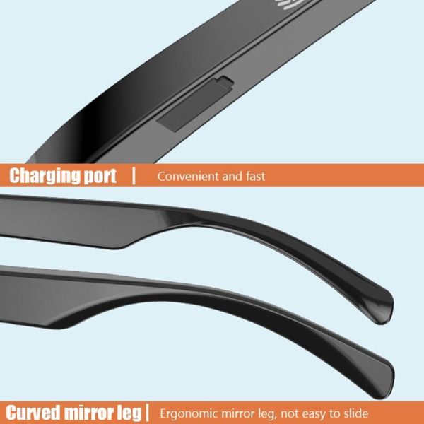 Bluetooth 5.3 Smart Sunglasses with Wireless Headset and Anti-glare Protection - Image 14