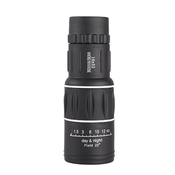 High Definition Monocular Telescope For Outdoor Bird Viewing - 16X52 Green Film - 16X52 Green Film - Image 2