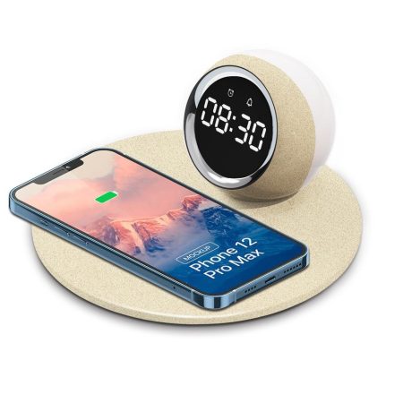 15W Rotatable Night Light Fast Charger Wheat - Wheat-Colour