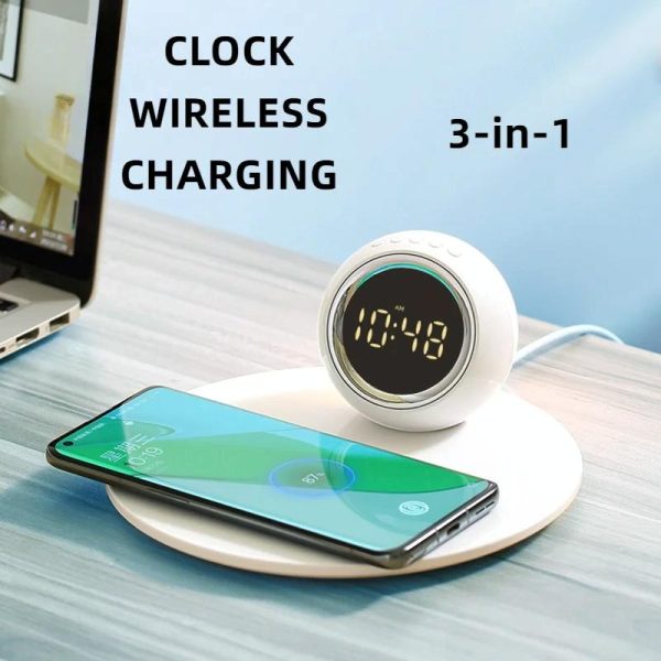 15W Rotatable Night Light Fast Charger Wheat - Wheat-Colour - Image 4