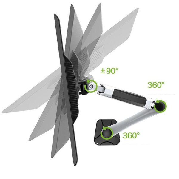 Adjustable Desktop Monitor Stand - Rotating - Image 7