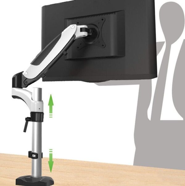 Adjustable Desktop Monitor Stand - Rotating - Image 8