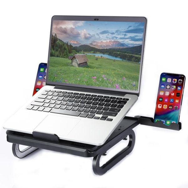 Adjustable Foldable Laptop Stand for Cooling and Ergonomic Lifting - Image 2