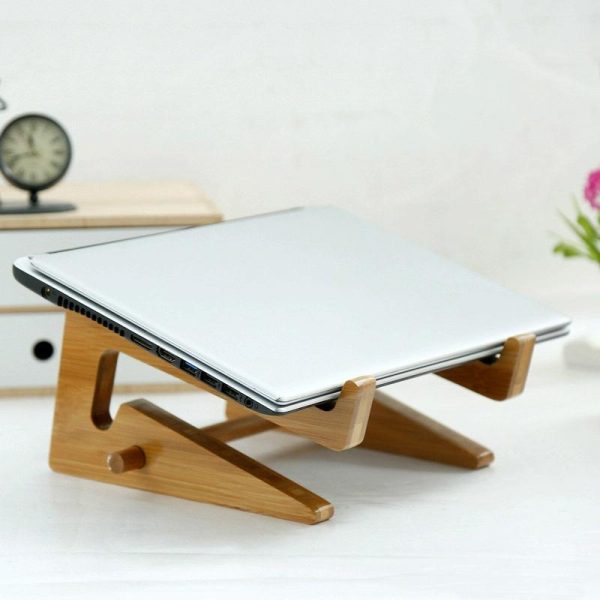 Wooden Desktop Cooling Stand for Computers and Tablets - Image 8